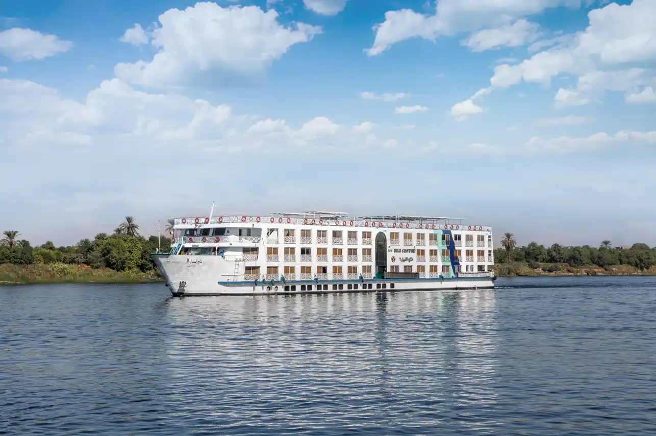Exterior view of the MS Nile Crown II Nile Cruise Nile cruise ship